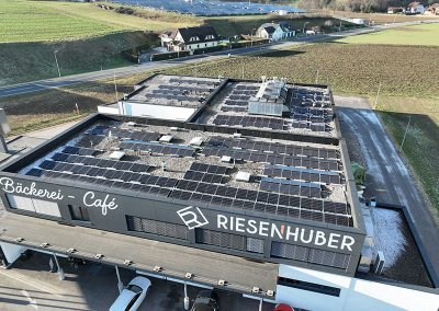 80 kWp Amstetten NÖ – Bäckerei Café Riesenhuber