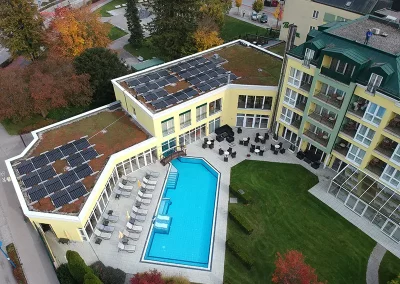 Parkhotel Bad Schallerbach /OÖ  30 kWp optimierte Anlage